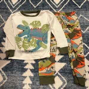 CARTERS DINOSAUR PAJAMAS